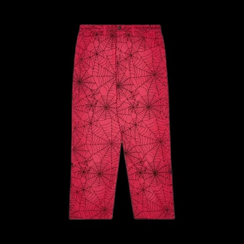 Sp5der All Over Print Work Pant 'Pink'
