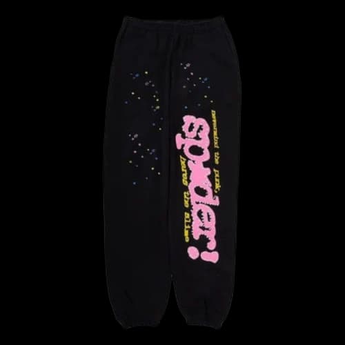 SP5DER P*NK V2 Sweatpant 'Black'