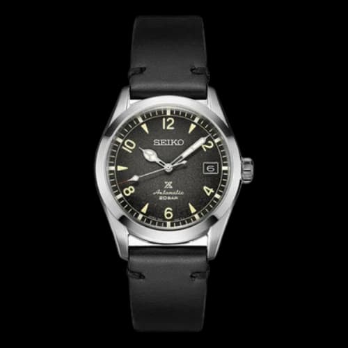 Seiko Prospex Alpinist Analog Watch 'Black Silver'