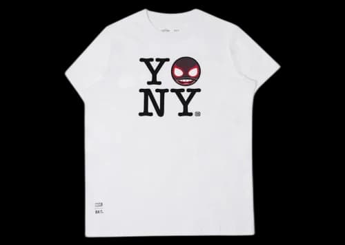 BAIT x Marvel Spider-Man 2 Yo Ny Tee White