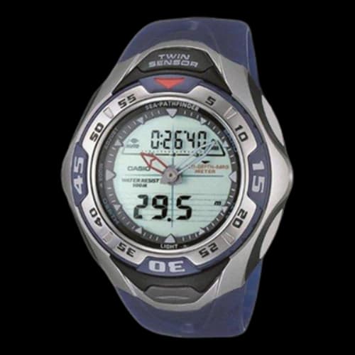 CASIO Male YOUTH Japan / South Korea Fashion Mens Dark Blue Analog