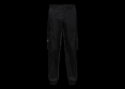 Prada Re-Nylon Cargo Pants Black
