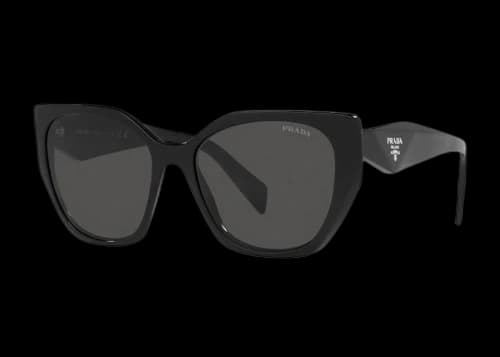 Prada Geometric Square Sunglasses Black (SPR19Z)
