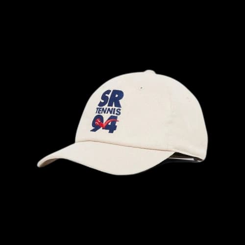 Sporty & Rich SR Tennis 94 Hat 'Off White/Navy'