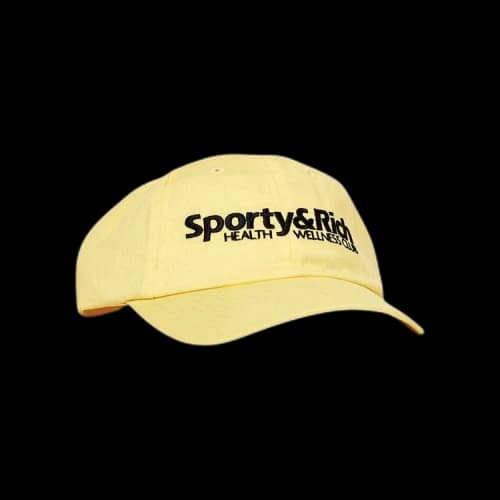Sporty & Rich Wellness Club LA Hat 'Banana Cream'