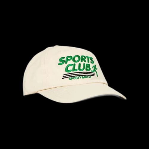 Sporty & Rich Sports Club Hat 'Milk'