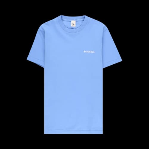 Sporty & Rich Drink More Water Tee 'Periwinkle/White'