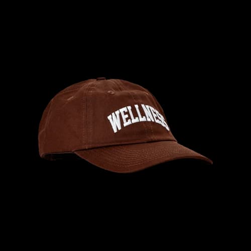Sporty & Rich Wellness Ivy Hat 'Chocolate/White'