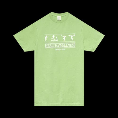 Sporty & Rich Health & Wellness Tee 'Menthe'