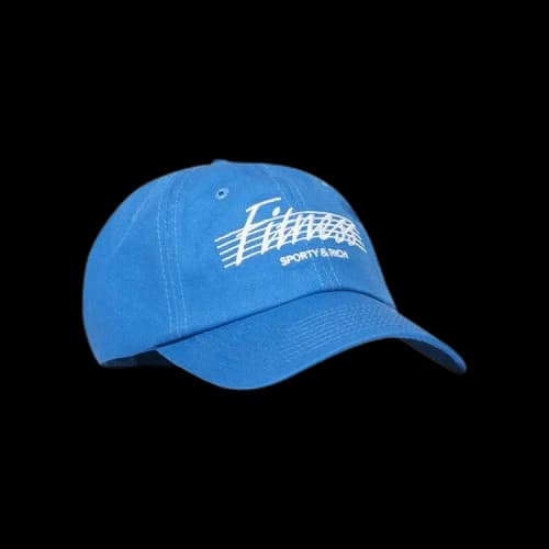 Sporty & Rich 80s Fitness Hat 'Sapphire'