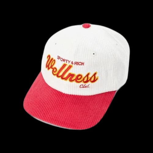Sporty & Rich Wellness Club Hat 'White'