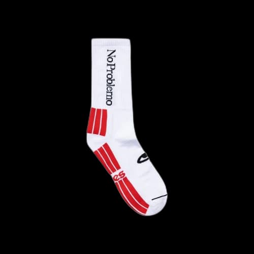 Aries No Problemo Sock 'White'