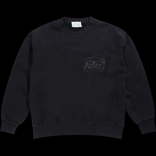 Aries Classic Temple Sweatshirt 'Black'