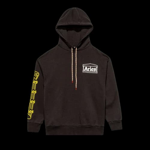 Aries Temple Hoodie 'Black'