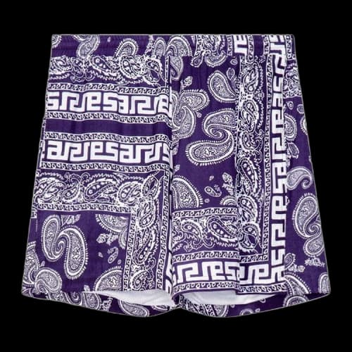 Aries Bandana Shorts 'Navy'