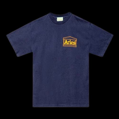 Aries Temple T-Shirt 'Navy'