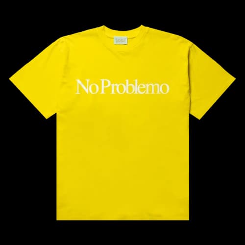 Aries No Problemo Short-Sleeve Tee 'Yellow'