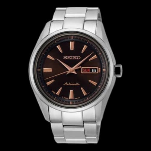SEIKO Series Automatic Mechanical Watch Silver