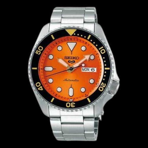 SEIKO No. 5 Japan Mechanical Sports 'Orange Silver'