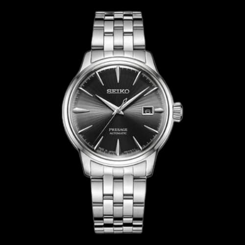 SEIKO Series Casual waterproof Mechanical Black