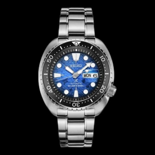 SEIKO PROSPEX Series Sapphire Lens Case Blue Dial Steel Strip 200 Meter Waterproof Mechanical Watch