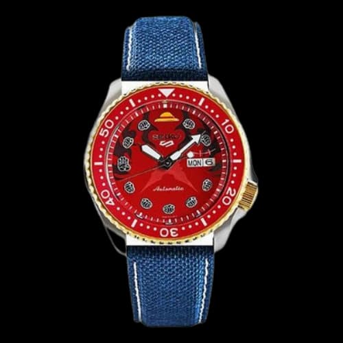 SEIKO X ONE PIECE 5 Sports Watch 'Monkey D. Luffy Regular Box'