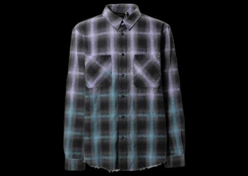 AMIRI Plaid Shirt Purple