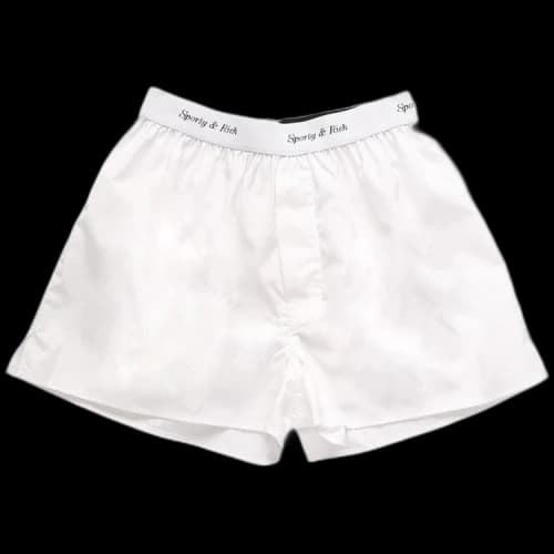 Sporty & Rich Cassie Boxer 'White'