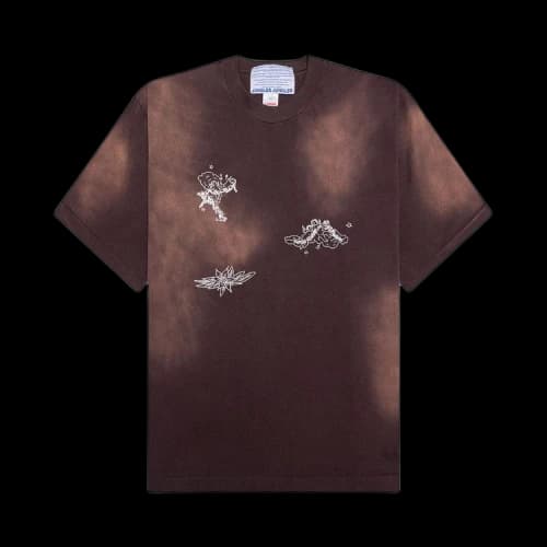 Jungles Cherub Vintage Wash Tee 'Purple'