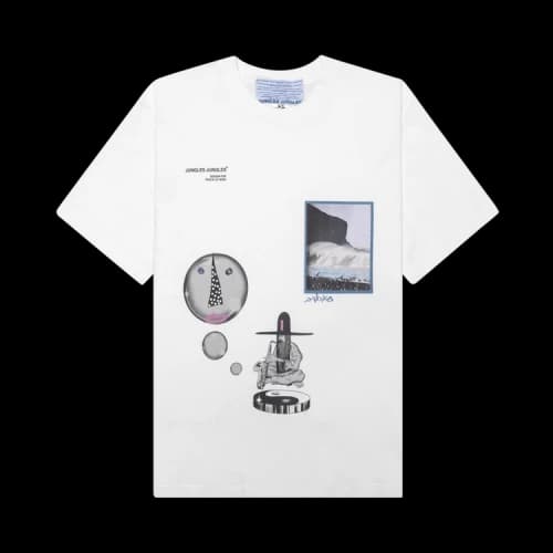 Jungles Design For Peace Of Mind Tee 'White'