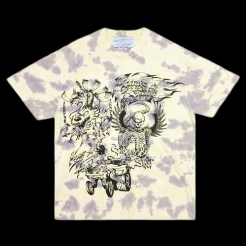 Jungles Flames N Stuff Tee 'Tie Dye'
