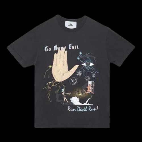 Jungles Go Away Evil Tee 'Black'