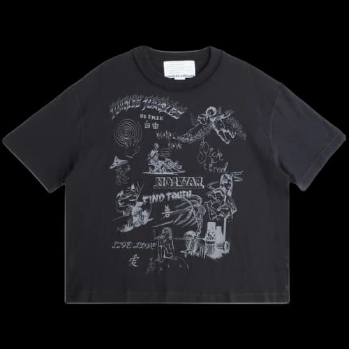 Jungles Scribbles Tee 'Black'