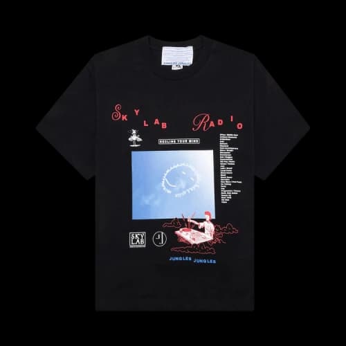 Jungles Skylab Radio Smile Tee 'Black'