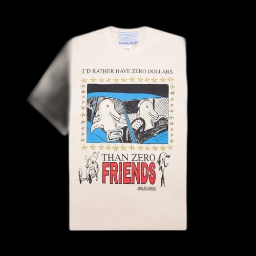 Jungles Zero Dollars Tee 'White'
