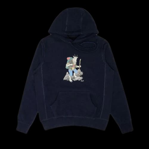 Noah Mountain Goat Hoodie 'Navy'