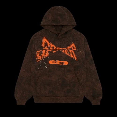 Sp5der T&F Tree Camo Hoodie 'Brown'