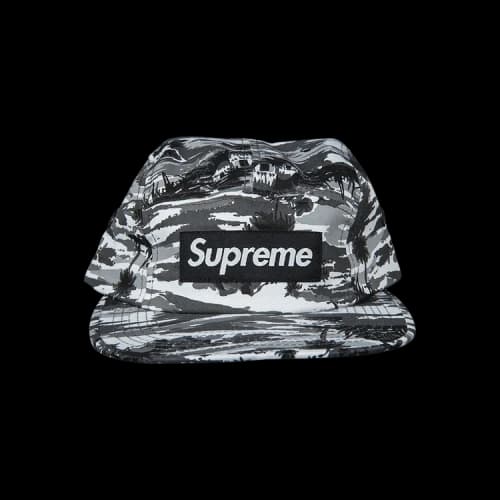 Supreme Tropical Camp Cap 'Black'