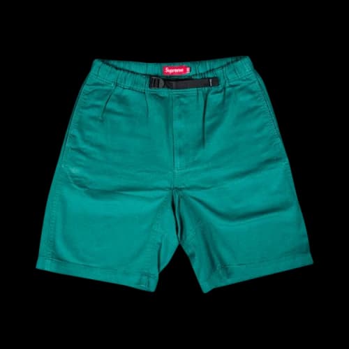 Supreme Belted Shorts 'Green'