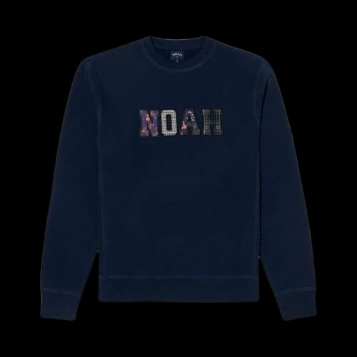 Noah Appliqué Logo Crewneck 'Navy'