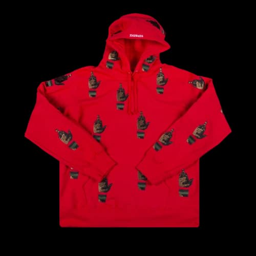Supreme Dead Kennedy Hooded Sweatshirt 'Red'