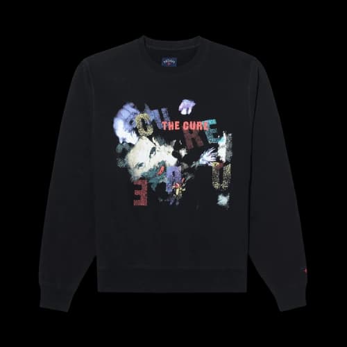Noah x The Cure Crewneck Sweatshirt 'Black'