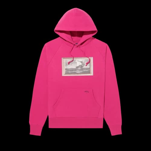 Noah x The Cure Raglan Hoodie 'Pink'
