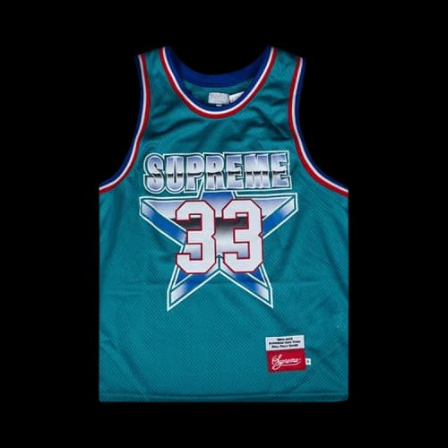 Supreme All-Star Basketball Jersey 'Teal'