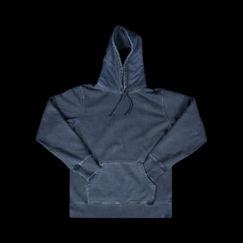 Supreme Over Dyed Hooded Sweatshirt 'Indigo'