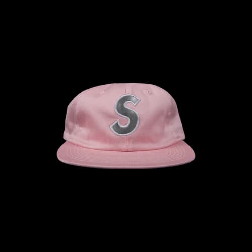 Supreme 3M Reflective S Logo 6-Panel 'Pink'