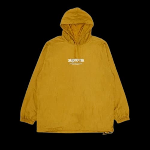 Supreme Nylon Packable Poncho 'Gold'