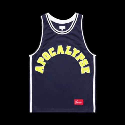 Supreme Apocalypse Basketball Jersey 'Navy'