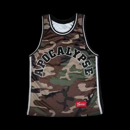 Supreme Apocalypse Basketball Jersey 'Woodland Camo'