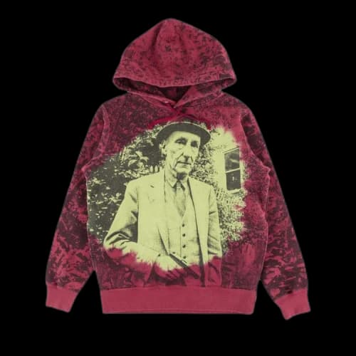 Supreme Burroughs Hooded Sweatshirt 'Burgundy'